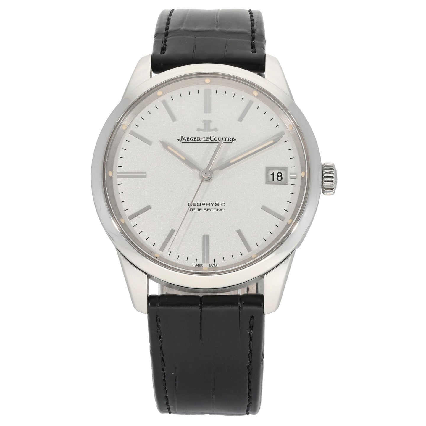 Jaeger leCoultre Geophysic True Second Q8018420 Stainless Steel