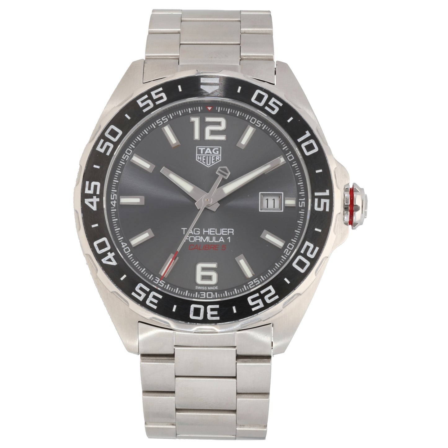 Tag Heuer Formula 1 WAZ2011 43mm Stainless Steel Watch