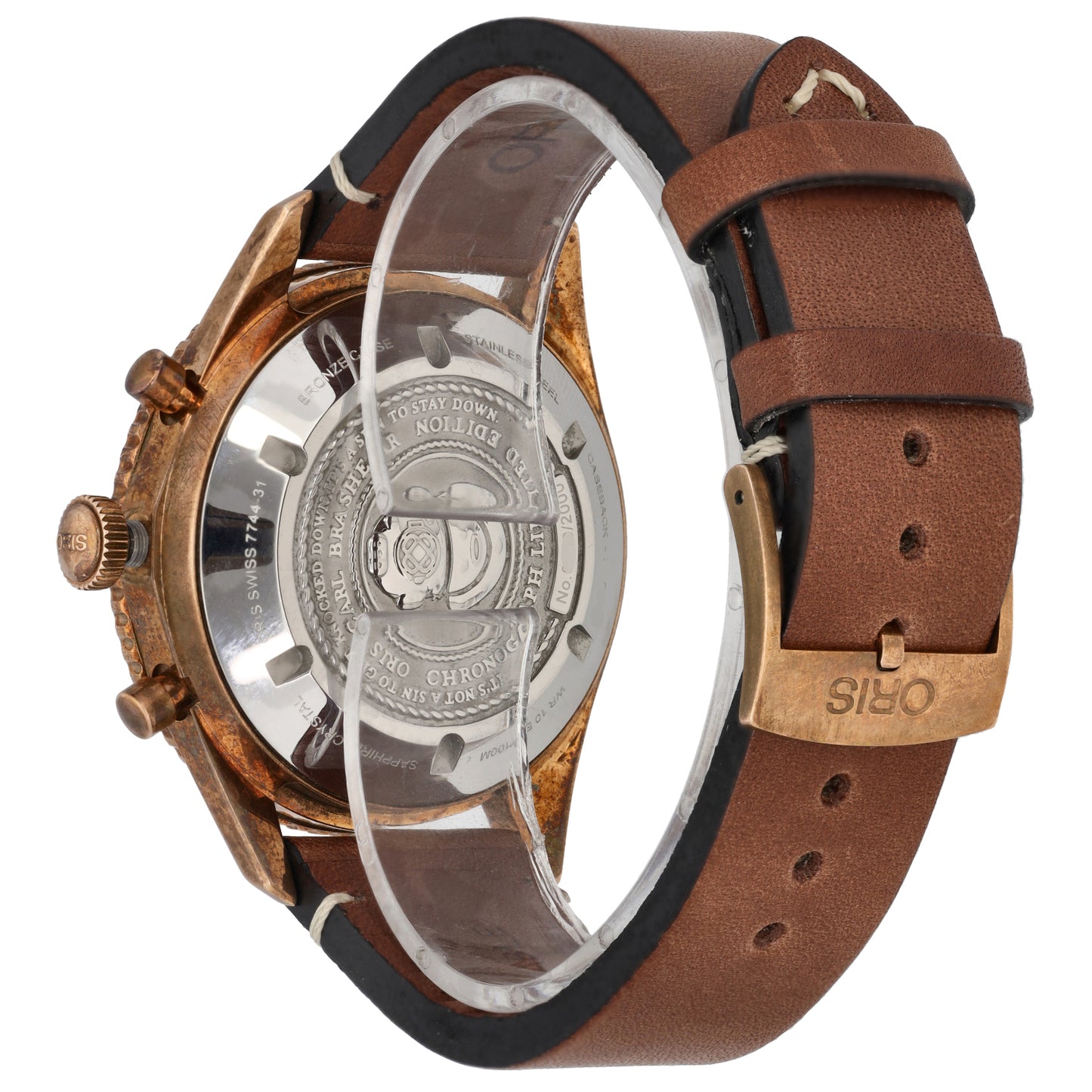 Oris Divers Carl Brashear 7744-31 42mm Bronze Watch