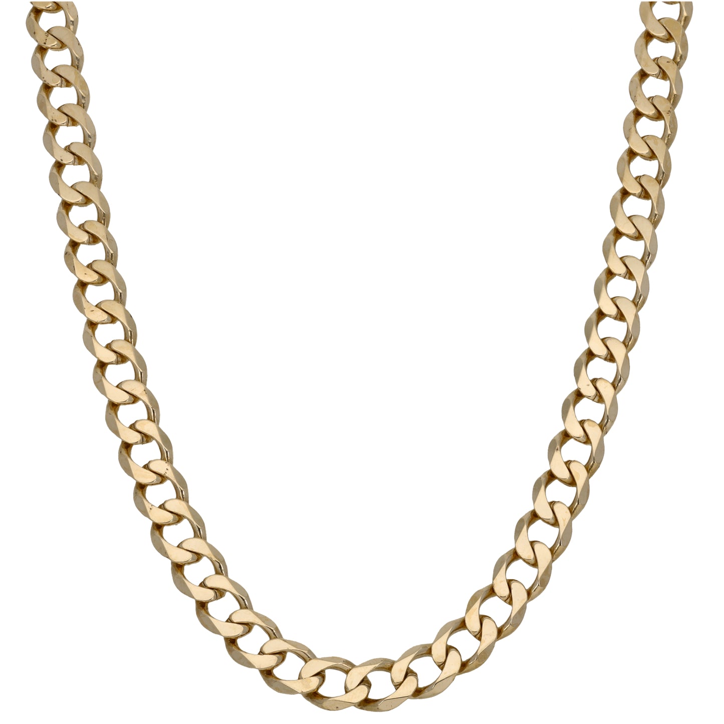 9ct Gold Curb Chain 20"