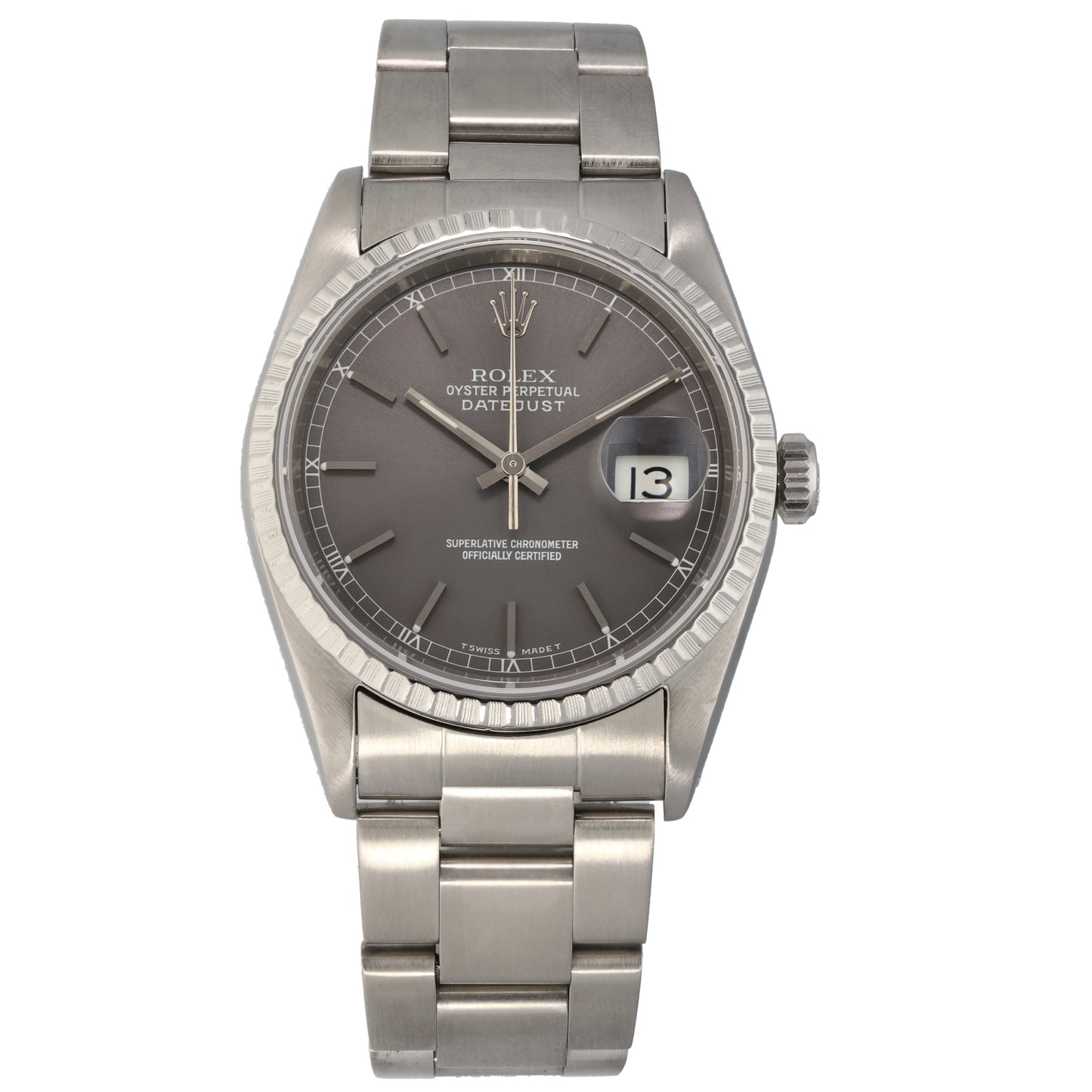 Rolex Datejust 16220 36mm Stainless Steel Watch