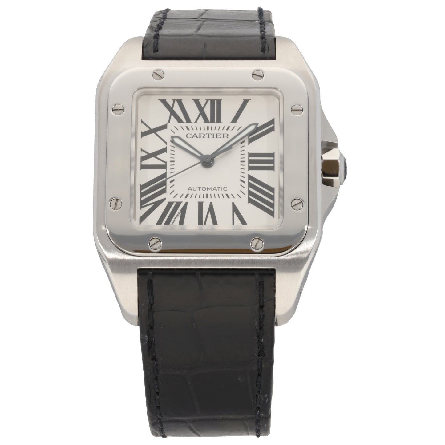 Cartier Santos 100 W20073X8 38mm Stainless Steel Watch