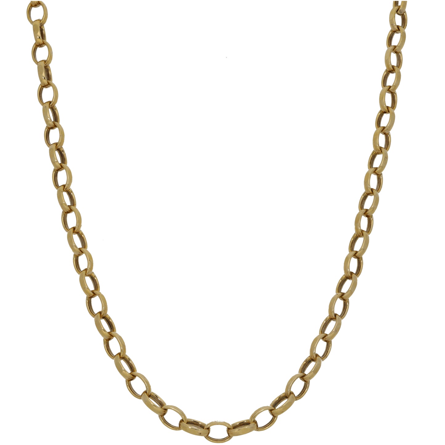 9ct Gold Belcher Chain 20"