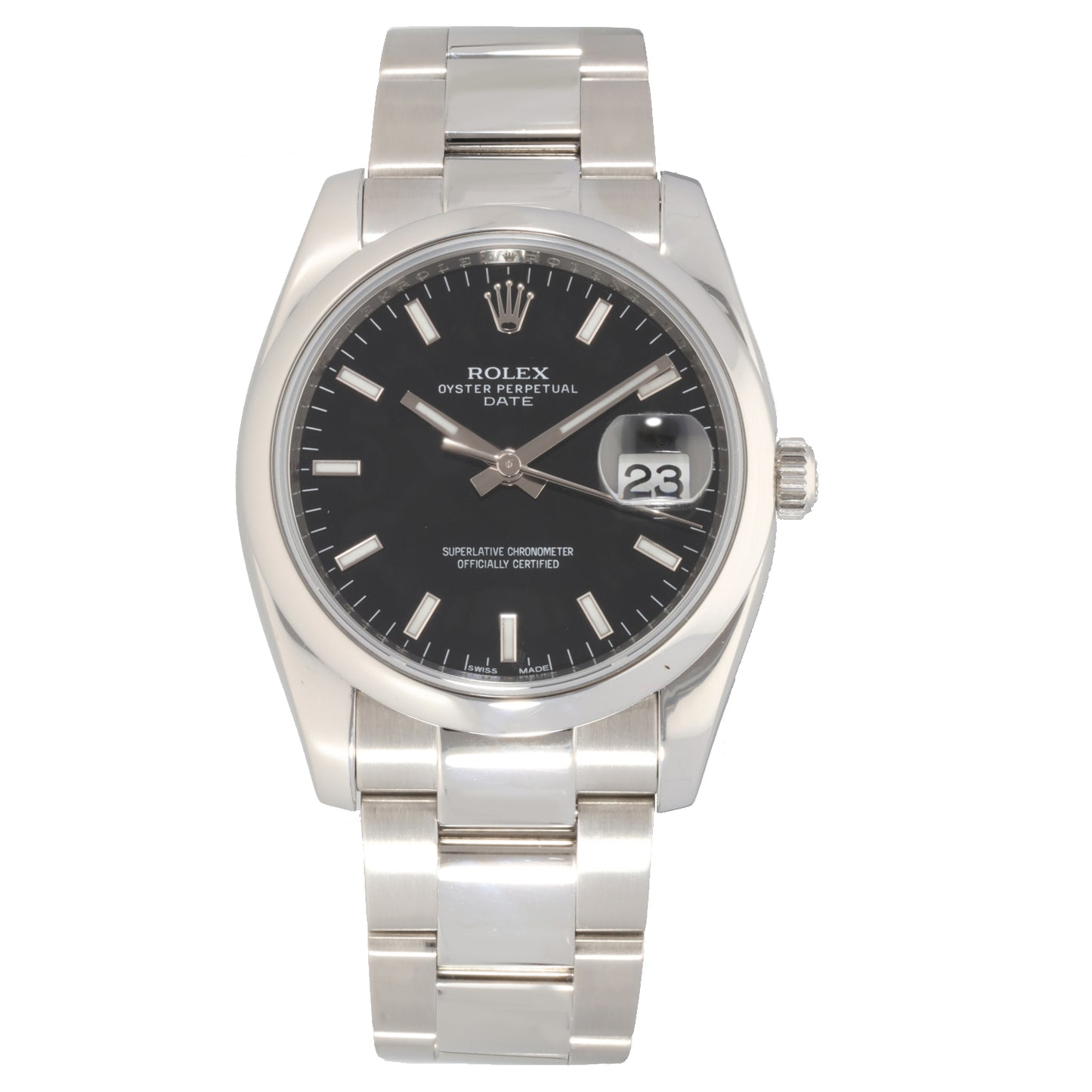 Rolex Oyster Perpetual 115200 34mm Stainless Steel Watch