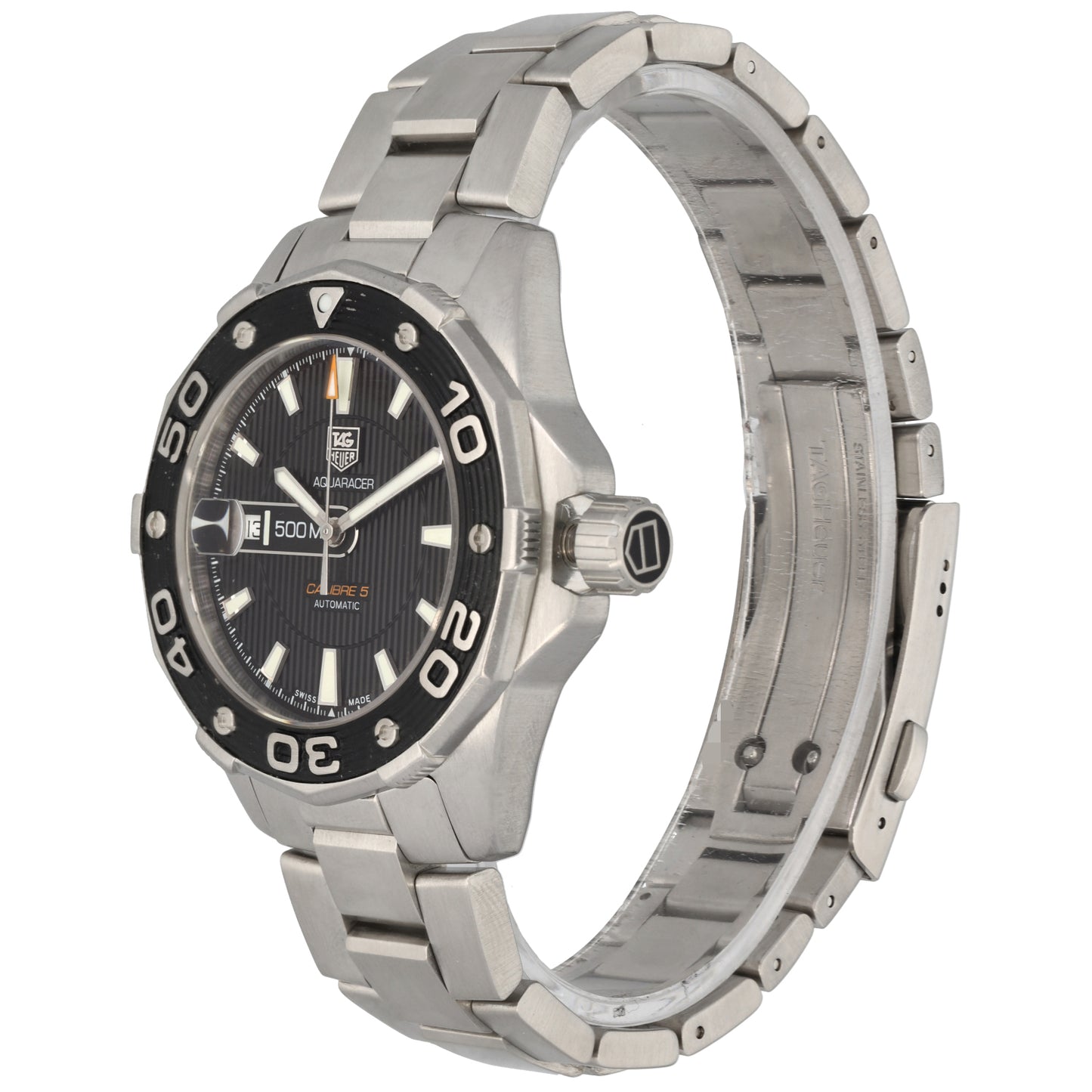 Tag Heuer Aquaracer WAJ2110 43mm Stainless Steel Watch