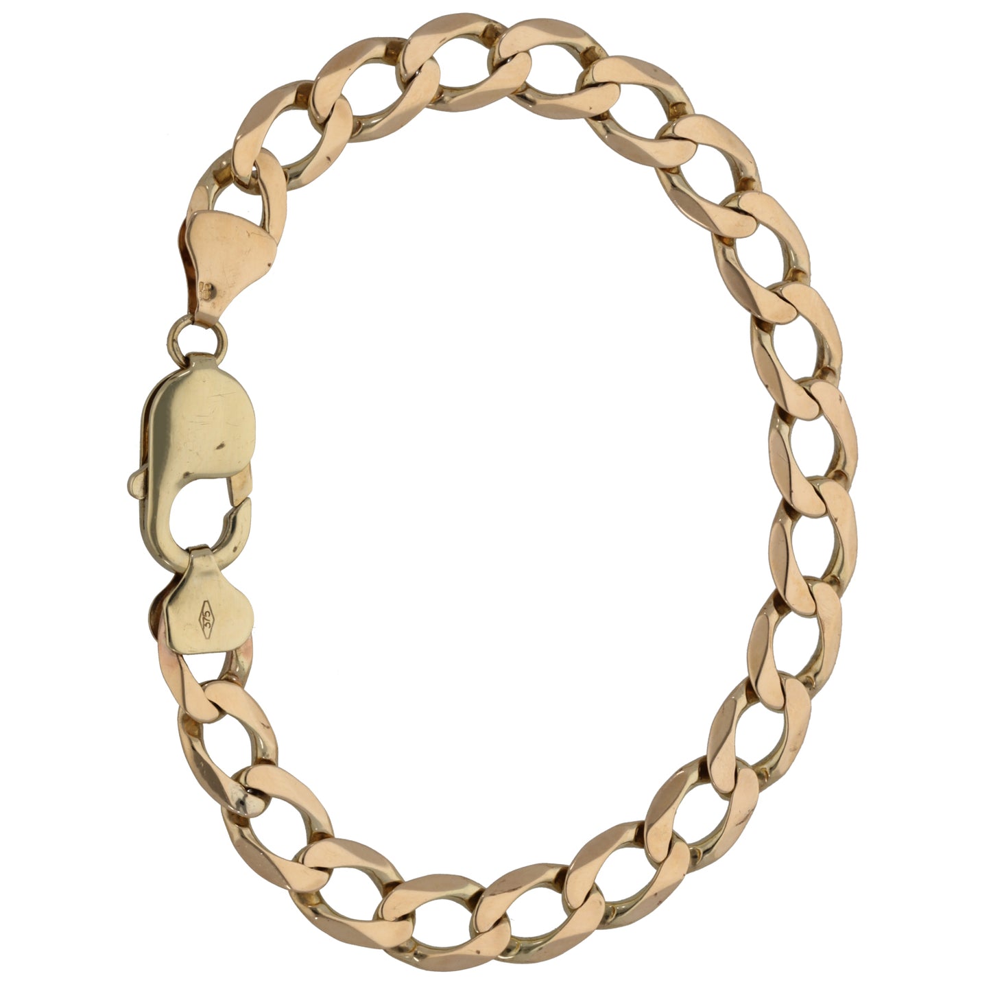 9ct Gold Curb Bracelet