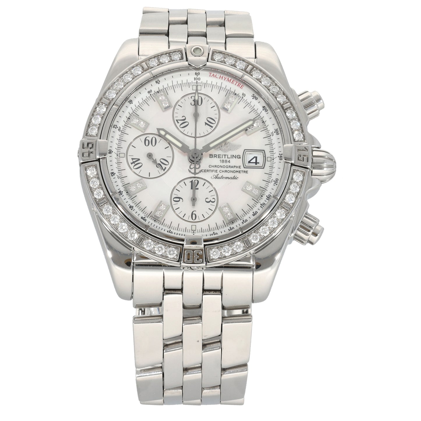 Breitling Chronomat Evo A13356 42mm Stainless Steel Watch