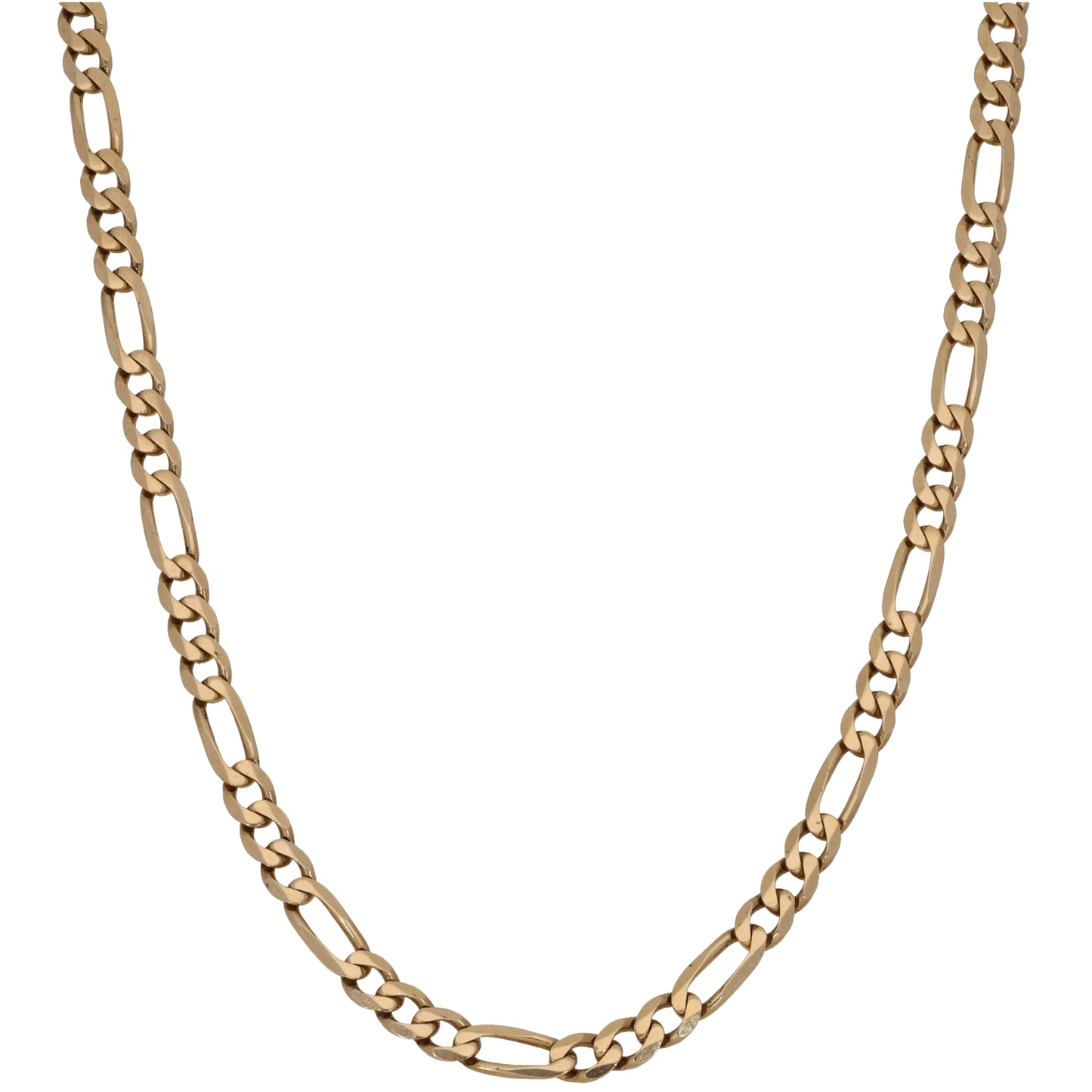 9ct Gold Figaro Chain 26"