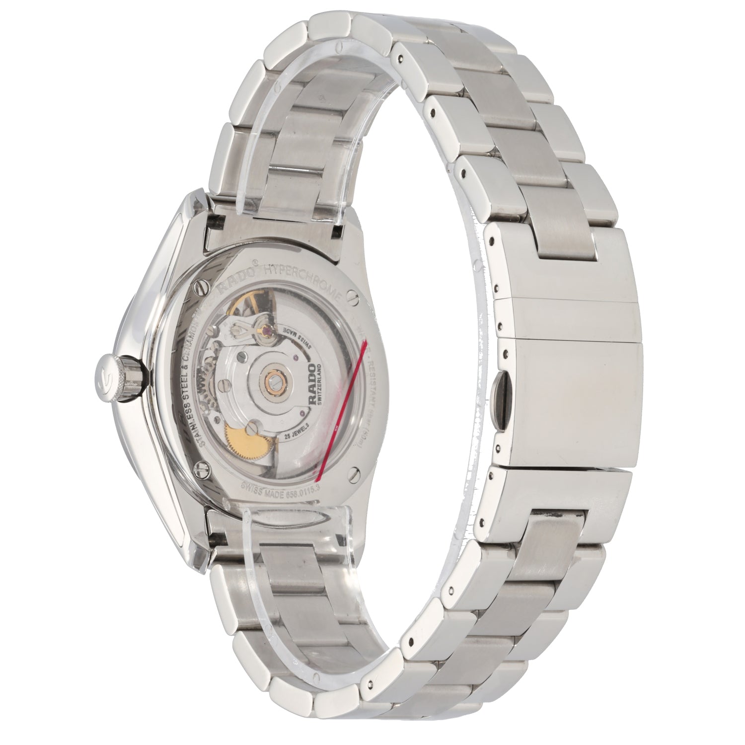 Rado Hyperchrome R32115113 39mm Stainless Steel Watch H T