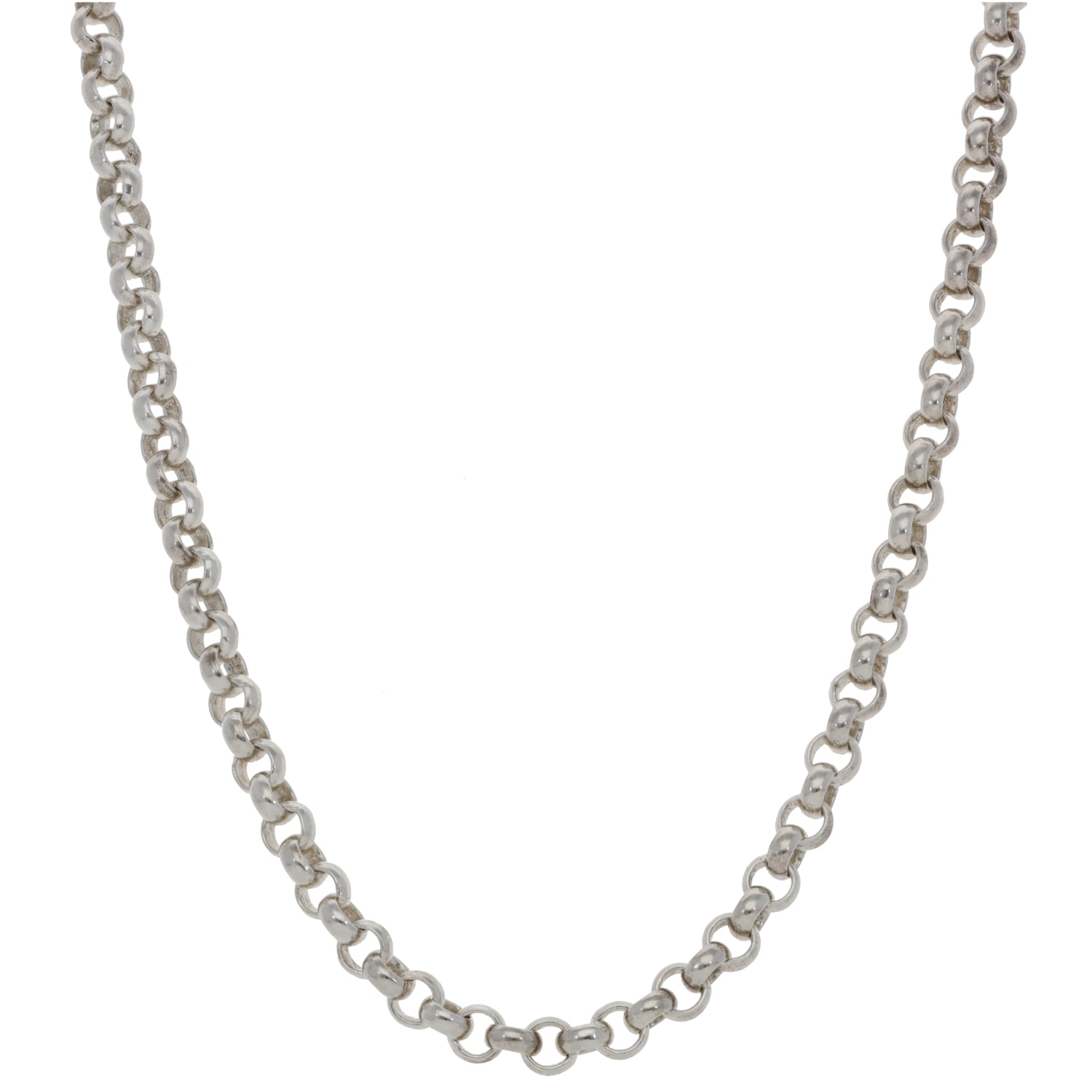 Sterling Silver Belcher Chain 20