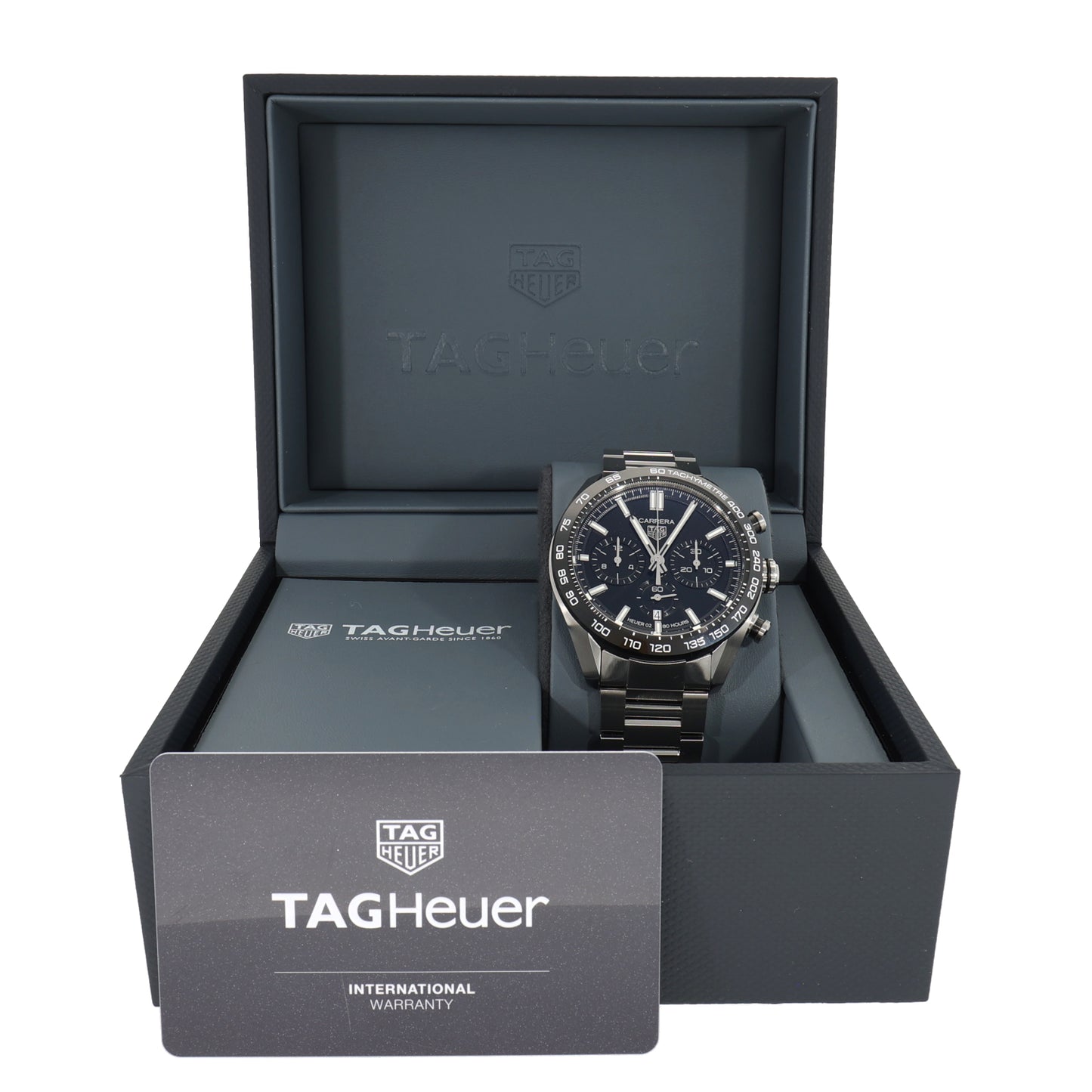 Tag Heuer Carrera CBN2A1B 43mm Stainless Steel Watch