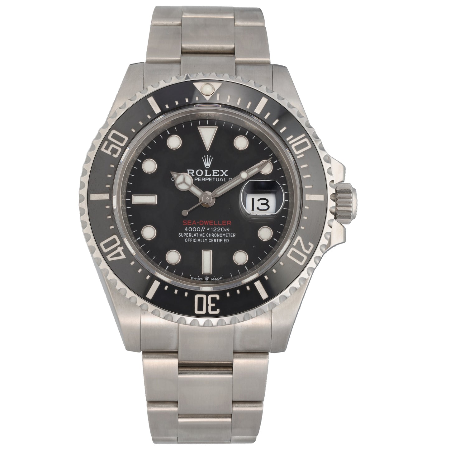 Rolex Sea Dweller 126600 43mm Stainless Steel Watch