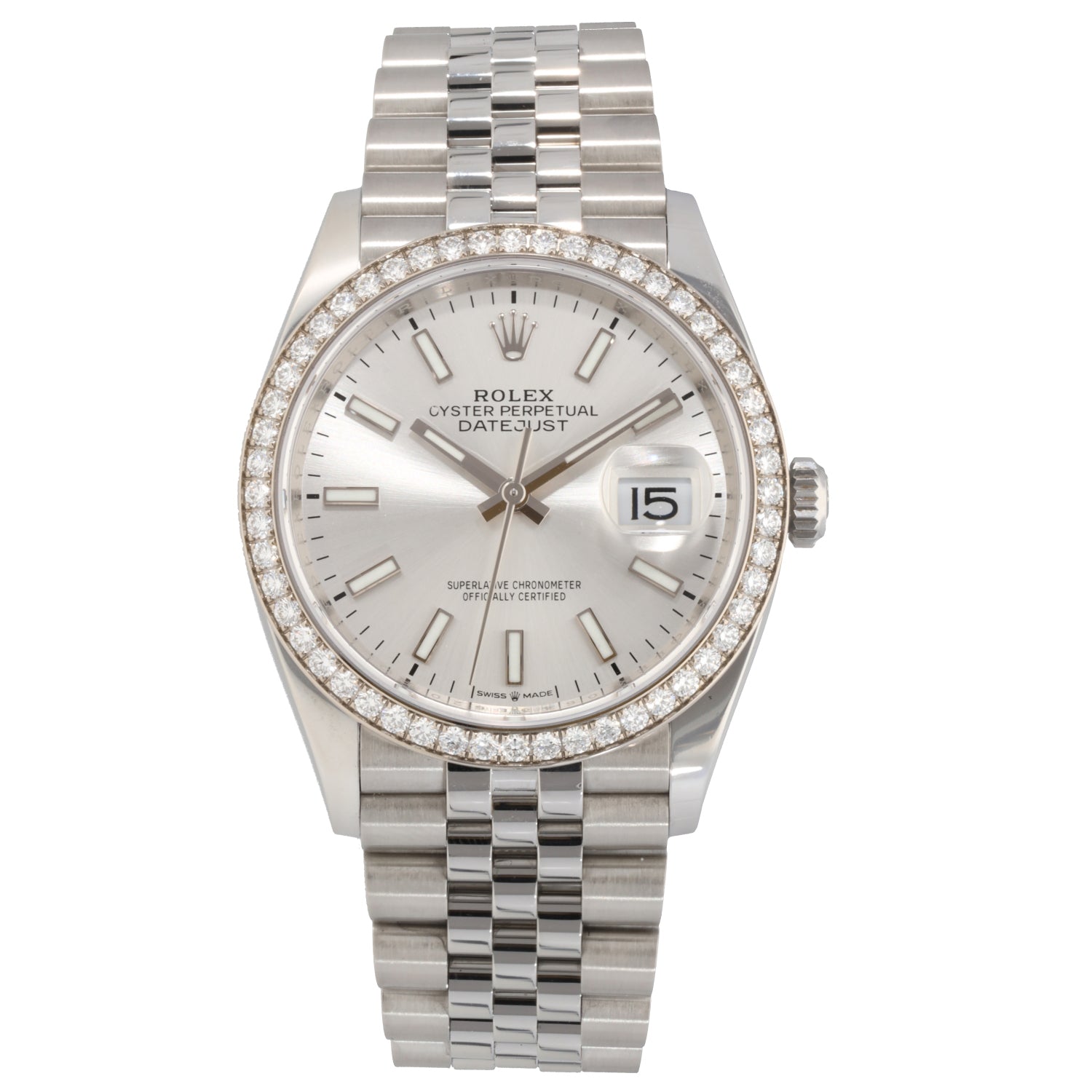 Mens rolex 36mm deals