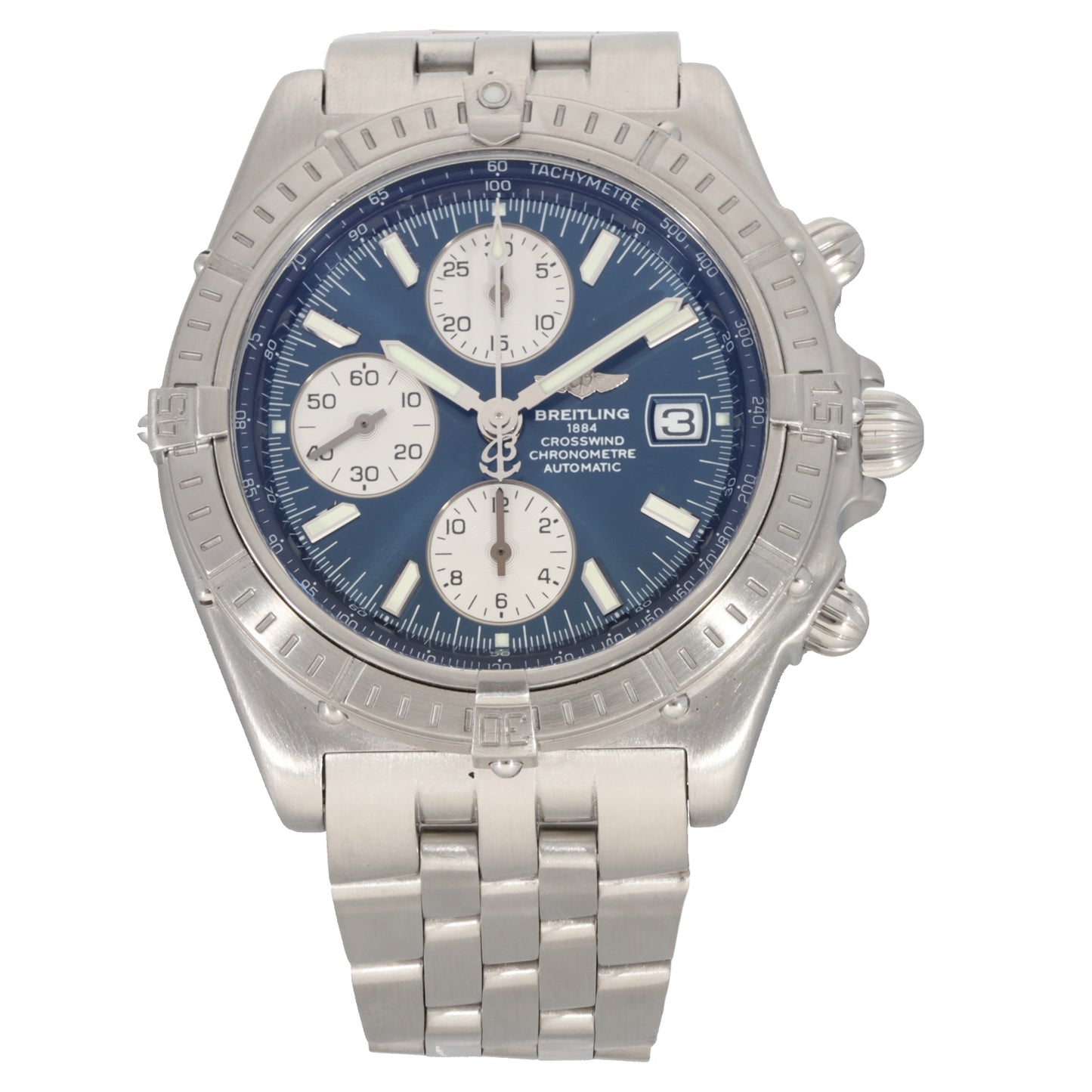 Breitling Crosswind A13355 44mm Stainless Steel Watch