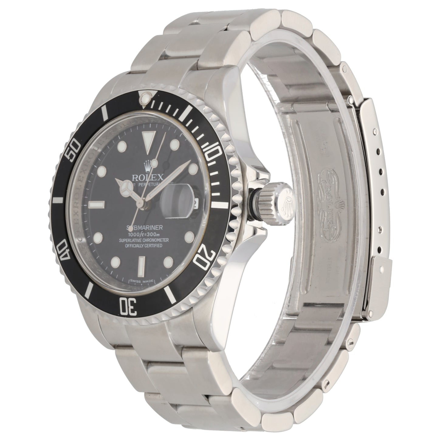 Rolex Submariner 16610 40mm Stainless Steel Watch