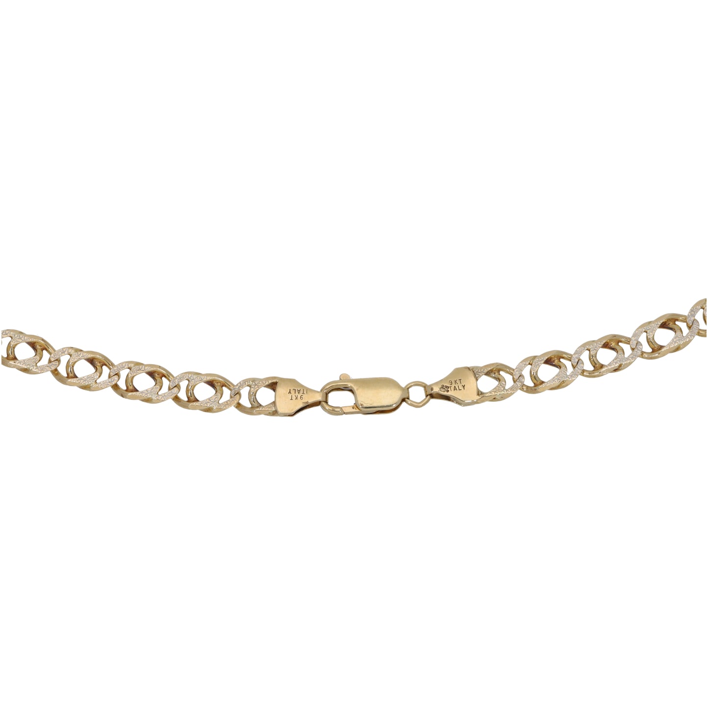 9ct Bicolour Gold Other Chain 18"