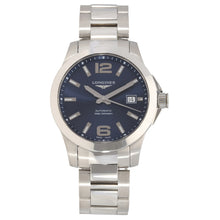 Load image into Gallery viewer, Longines Conquest L3.776.4 39mm Stainless Steel Watch
