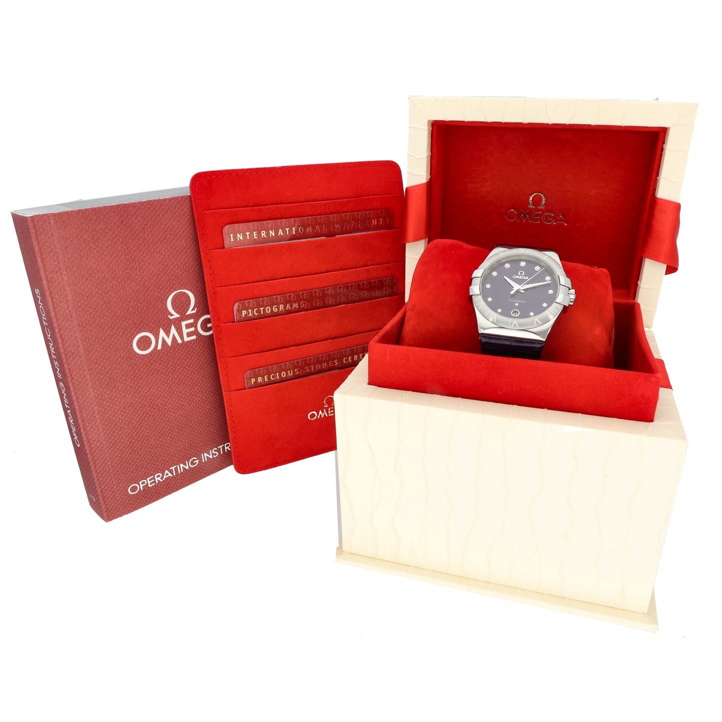 Omega Constellation 123.13.35.60.60.001 35mm Stainless Steel Watch