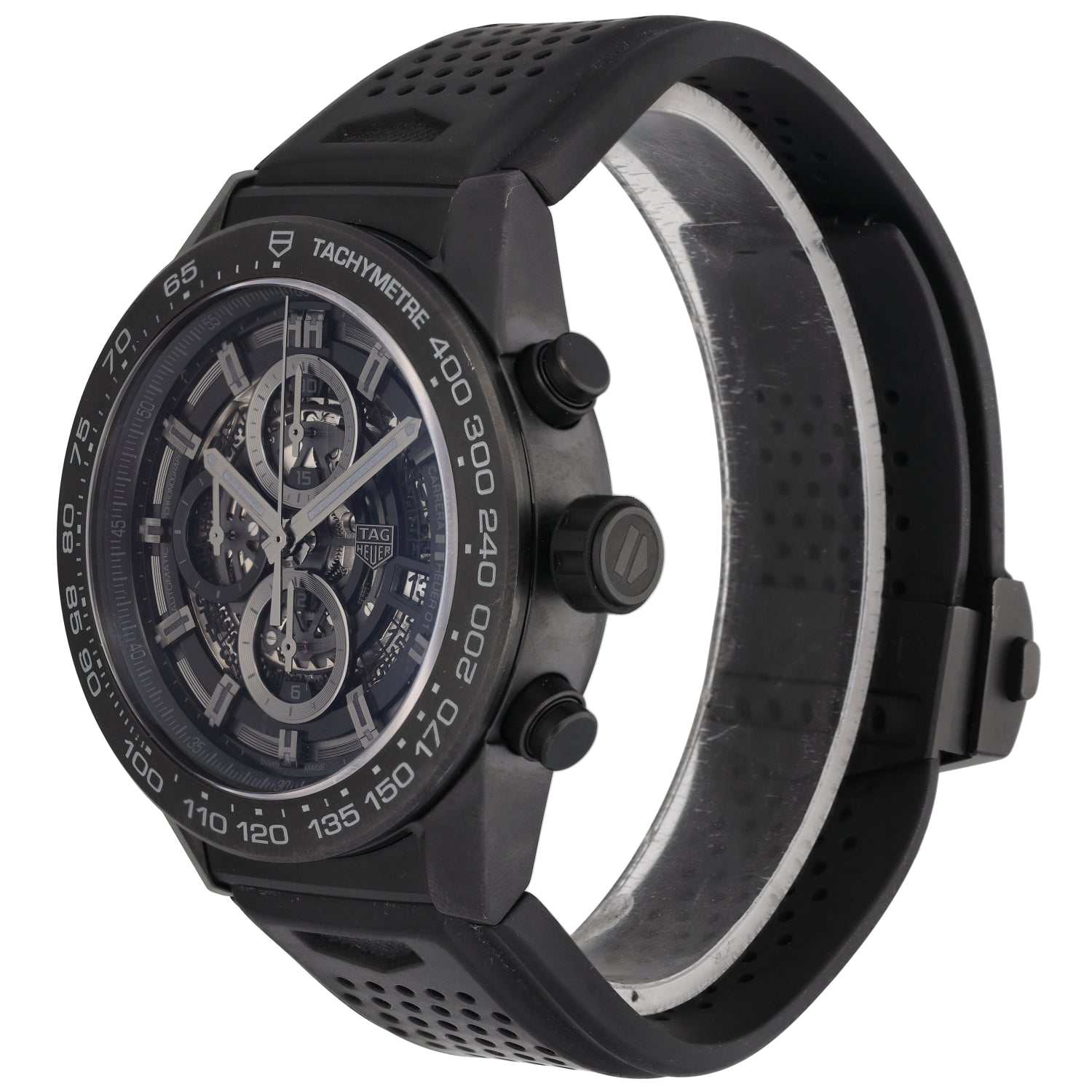 Tag Heuer Carrera CAR2A91 45mm Titanium Watch H T