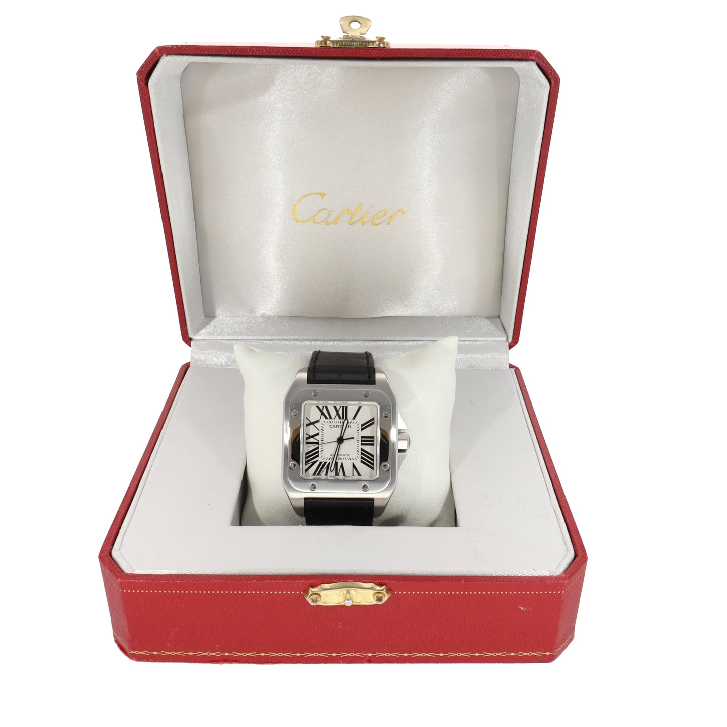 Cartier Santos 100 W20073X8 38mm Stainless Steel Watch