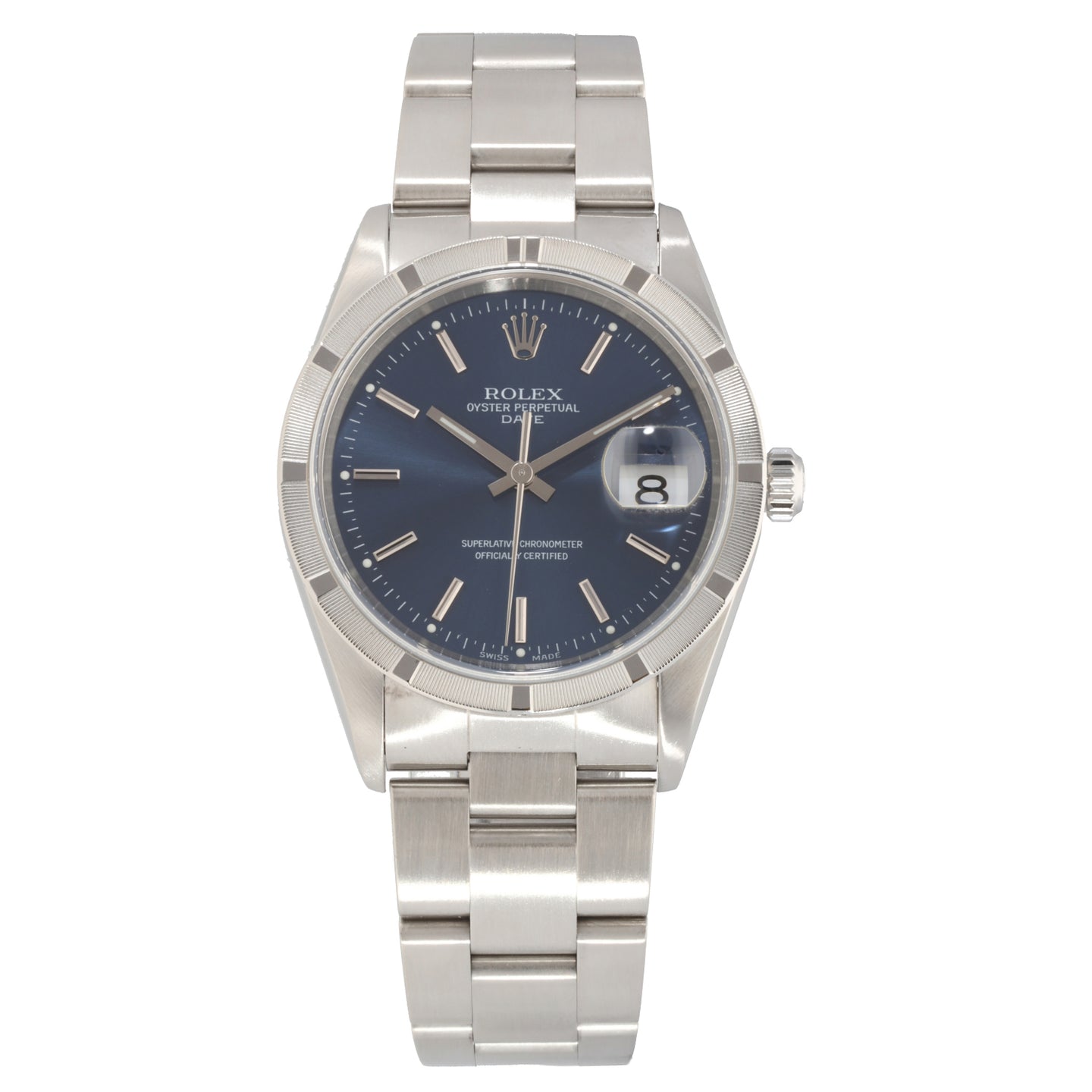 Rolex Date 15210 34mm Stainless Steel Watch