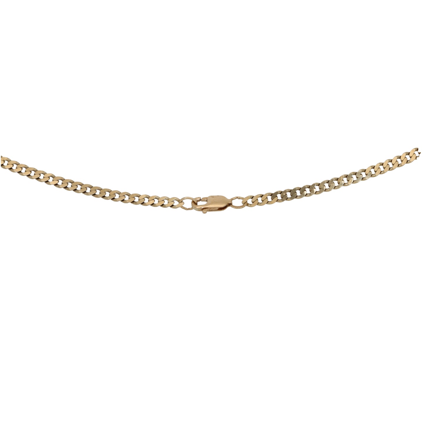 9ct Gold Curb Chain 20"