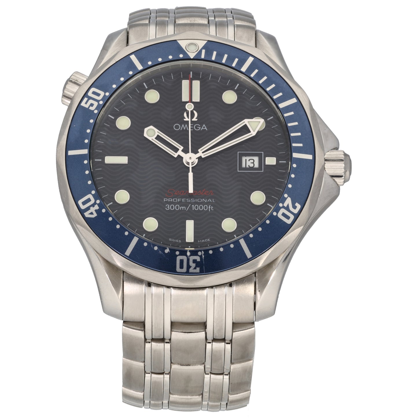 Omega Seamaster 41mm Stainless Steel Watch