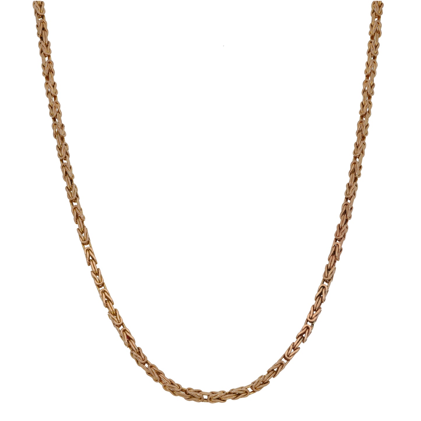 9ct Gold Fancy Necklace 19"