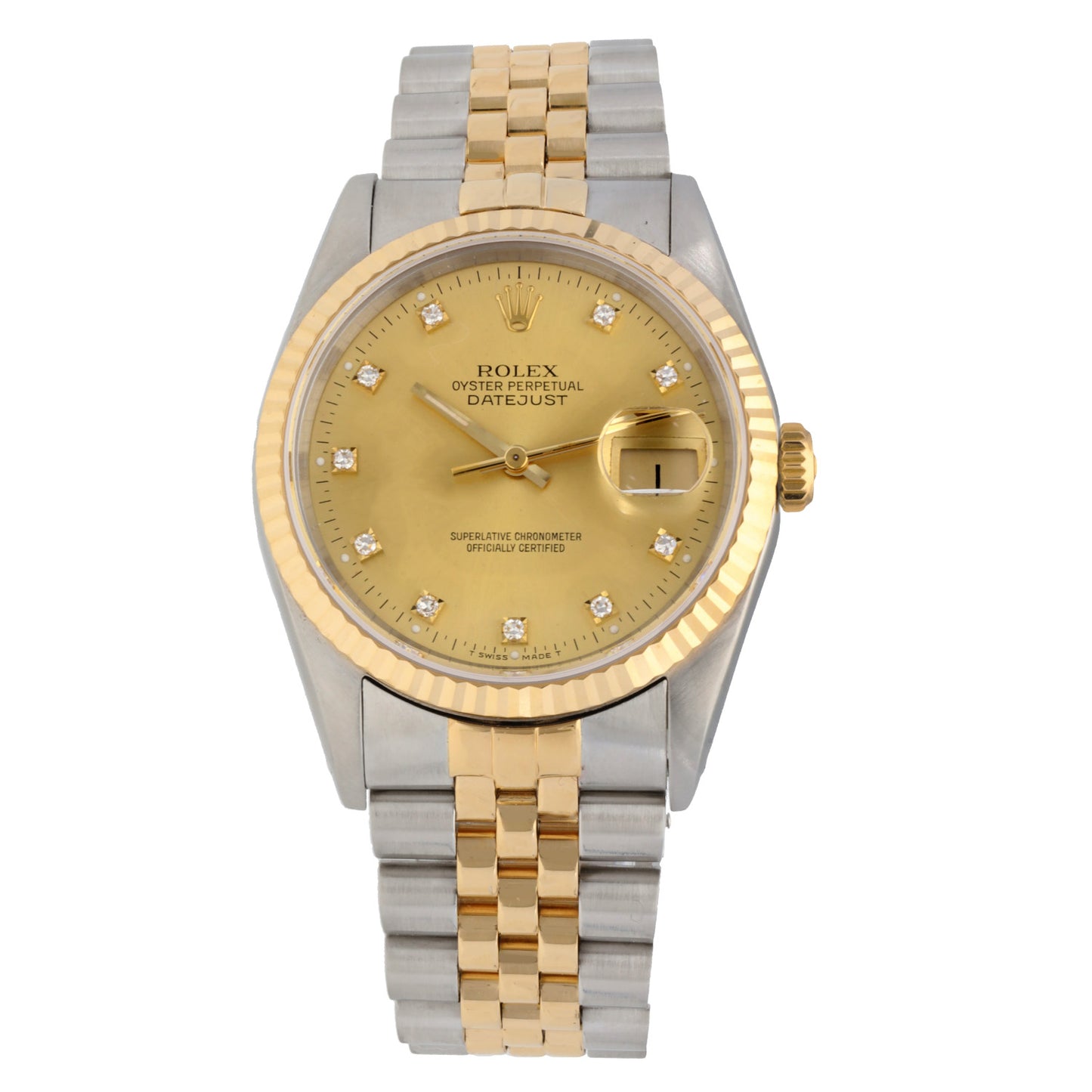 Rolex Datejust 16253 36mm Bi-Colour Watch