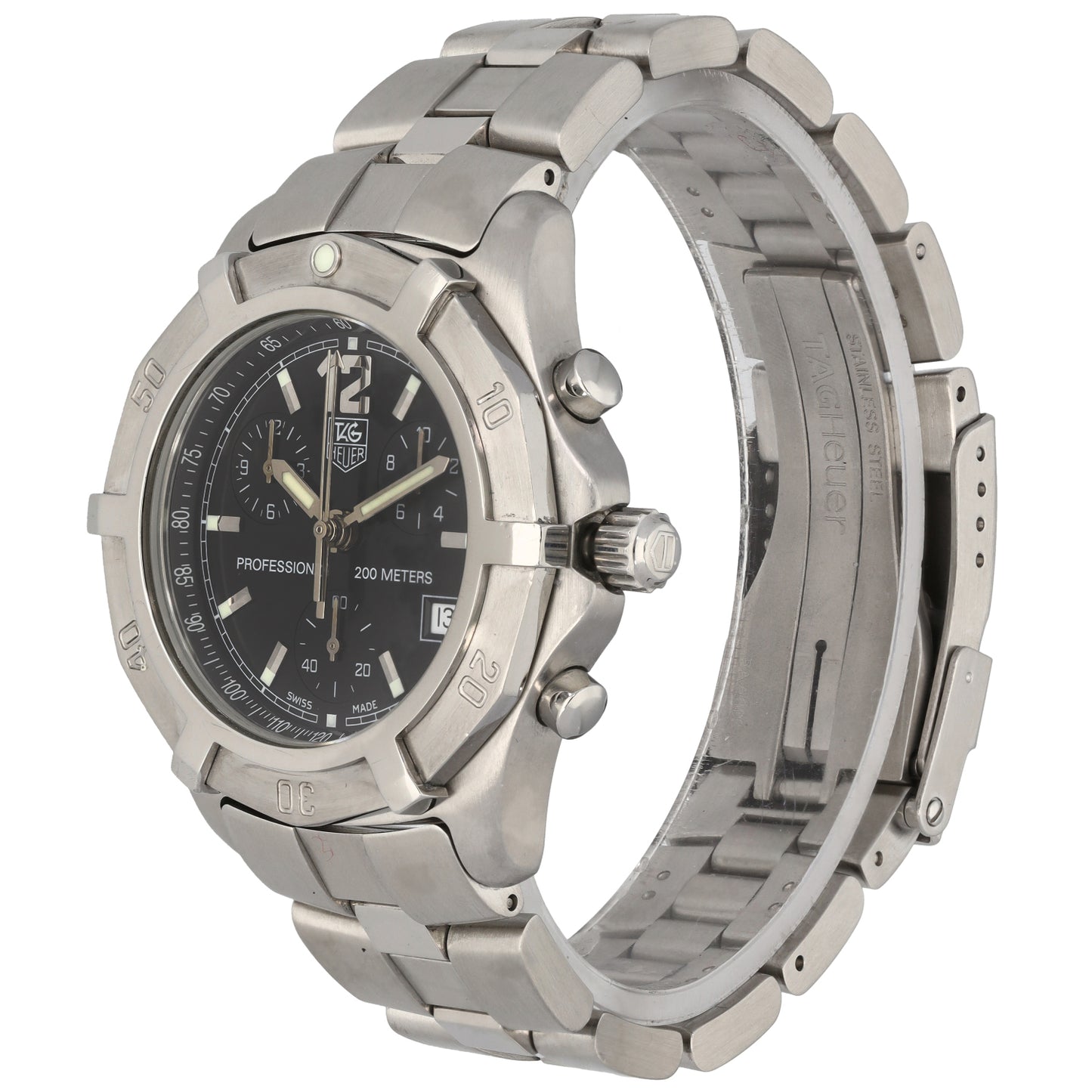 Tag Heuer 2000 Exclusive CN1110 39mm Stainless Steel Watch