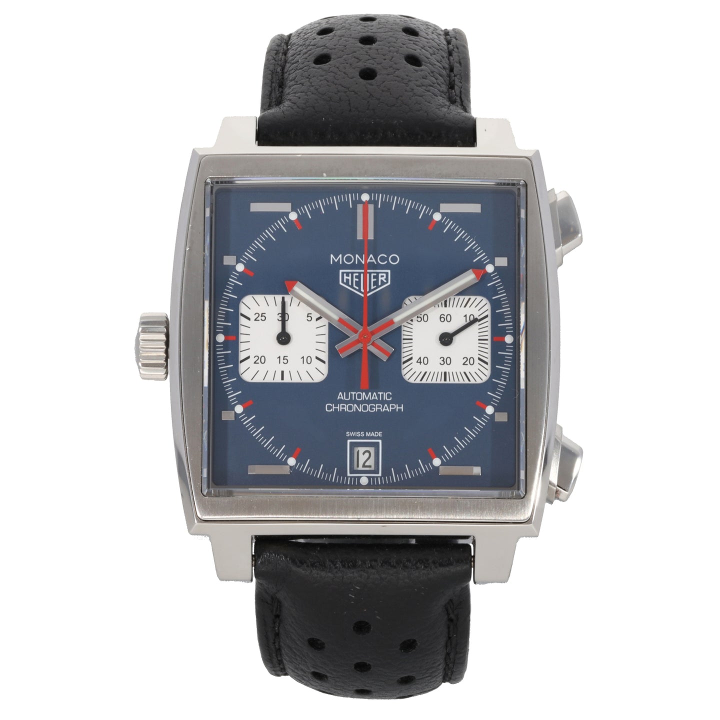Tag Heuer Monaco CAW211P 39mm Stainless Steel Watch