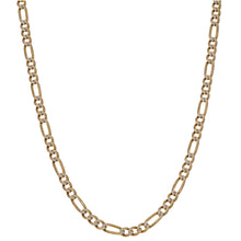 Load image into Gallery viewer, 9ct Bi-Colour Gold Figaro Chain 30&quot;
