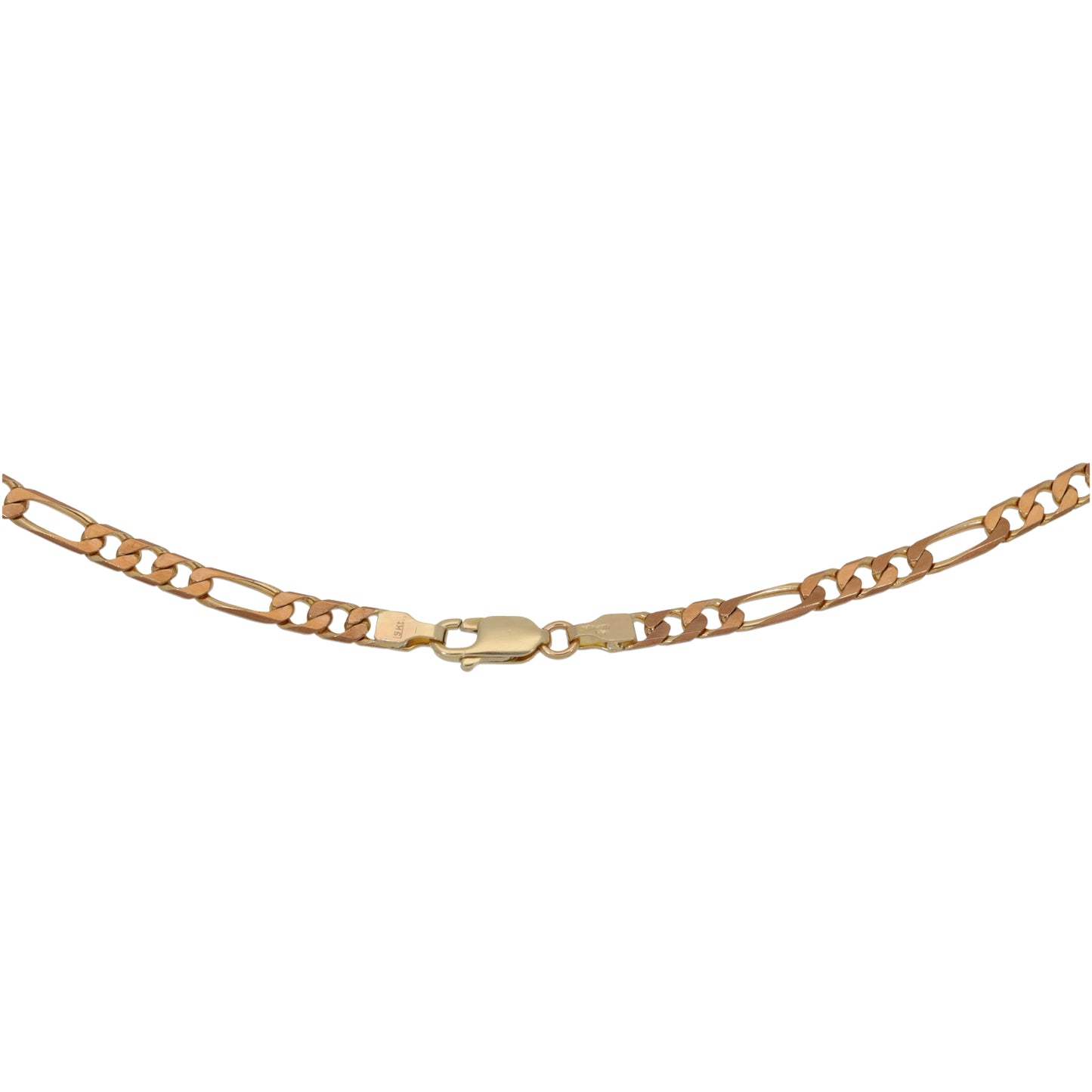 9ct Gold Figaro Chain 18"