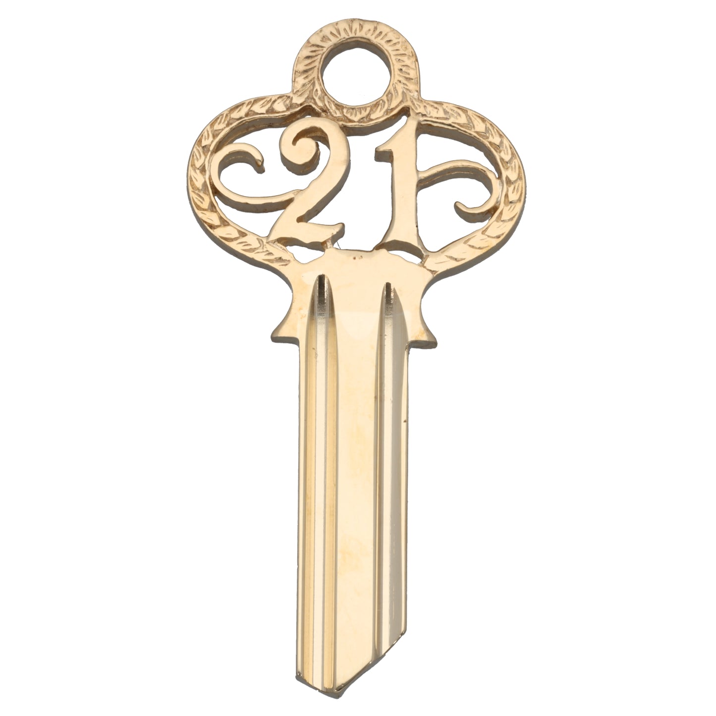 9ct Gold 21 Key Pendant