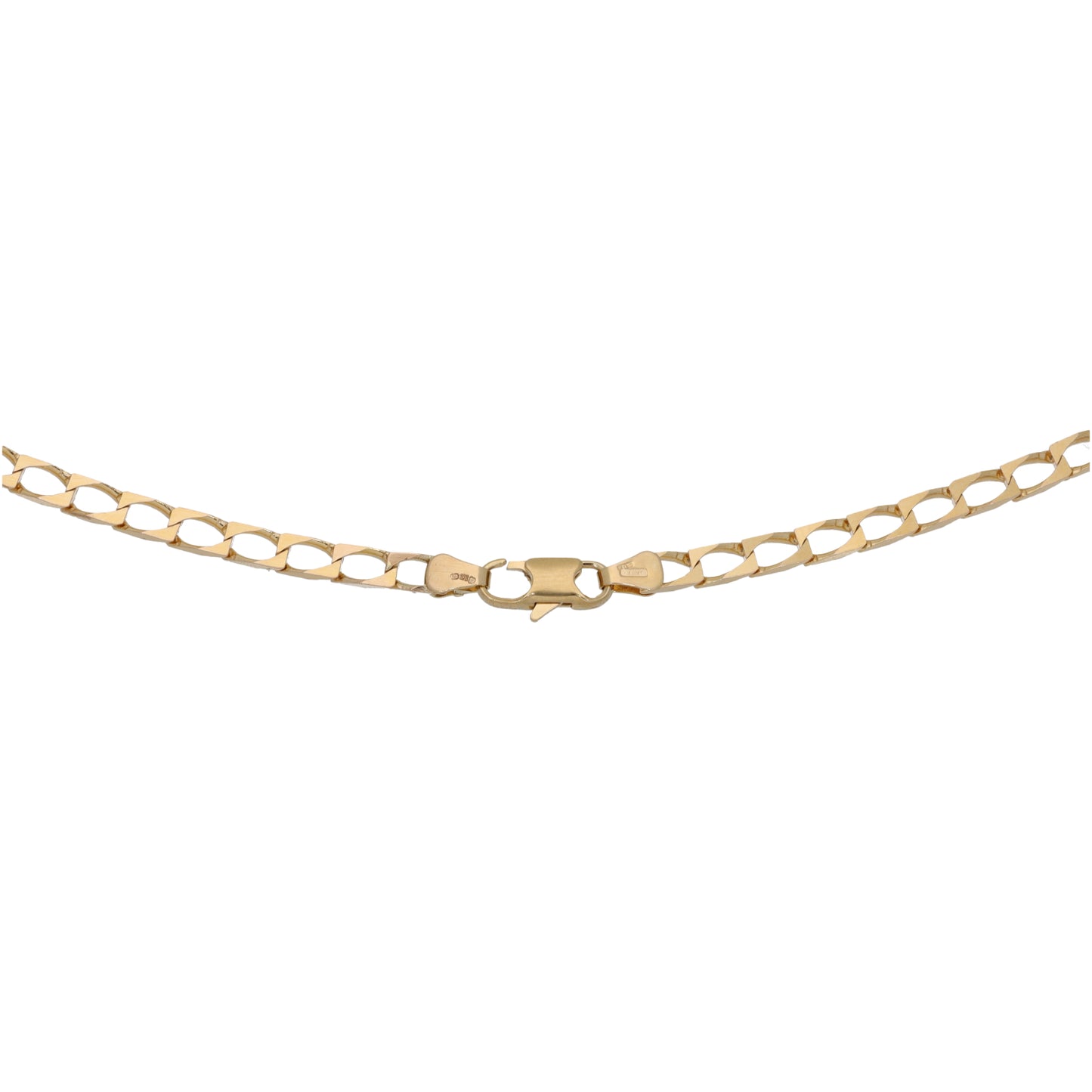 9ct Gold Curb Chain 24"