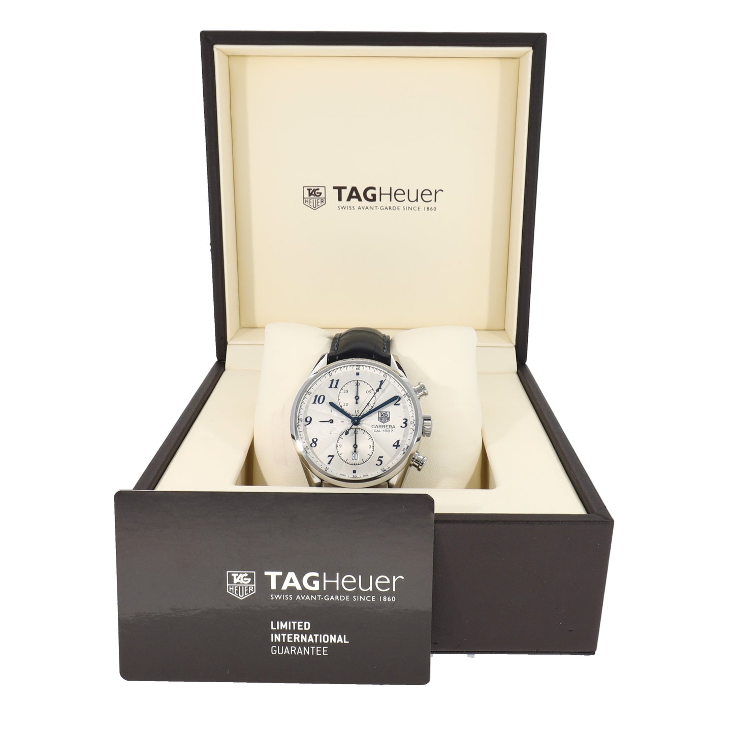 Tag Heuer Carrera CAR2114 41mm Stainless Steel Watch