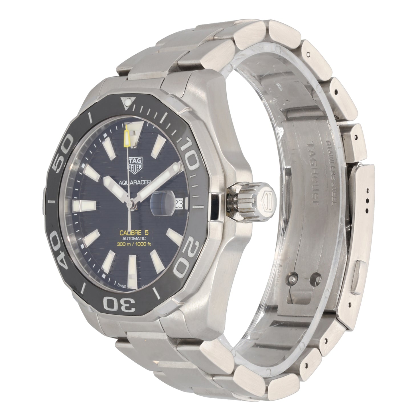 Tag Heuer Aquaracer WAY201A 44mm  Stainless Steel Watch