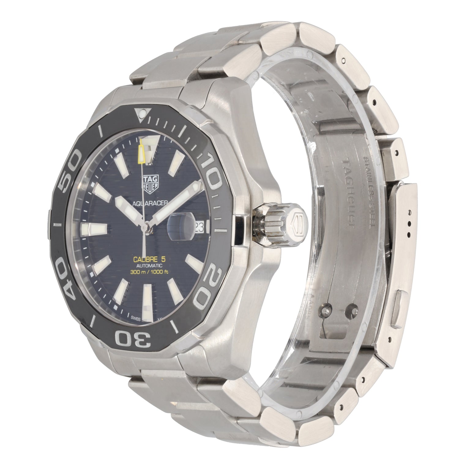 Tag Heuer Aquaracer WAY201A 44mm Stainless Steel Watch H T