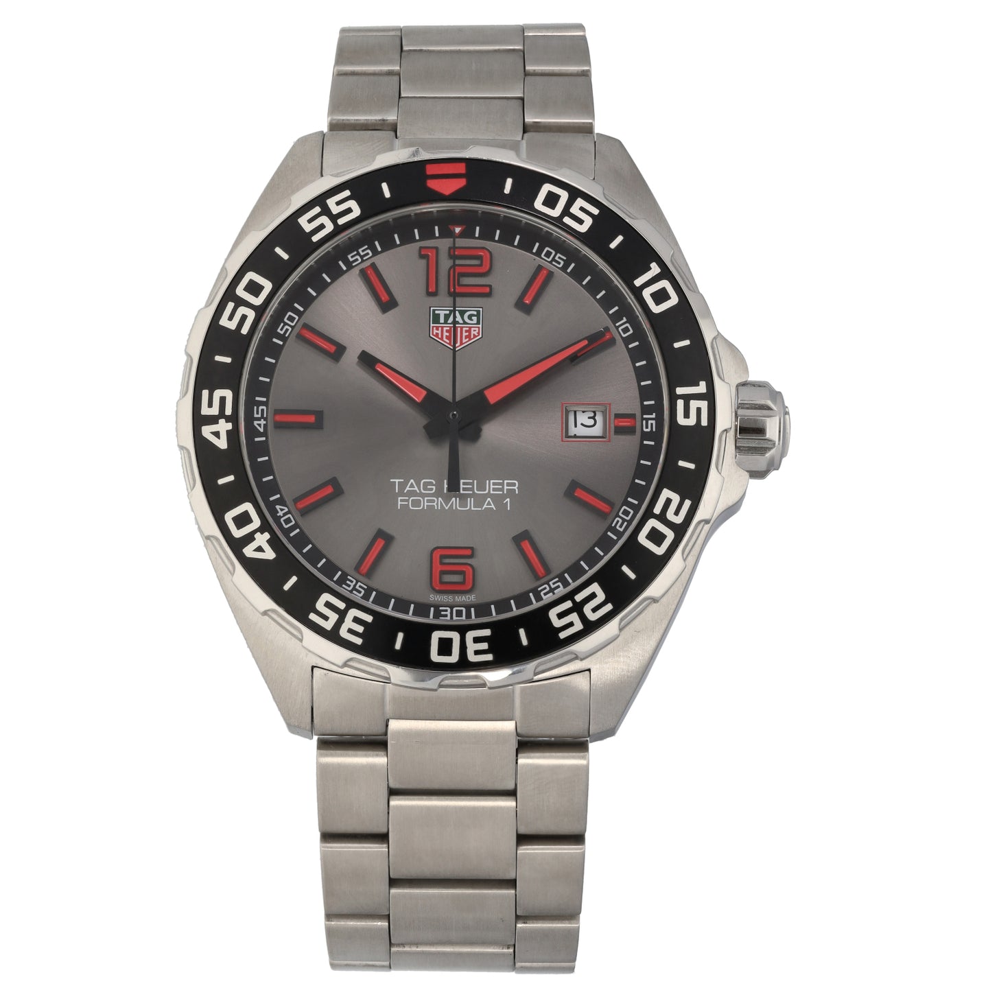 Tag Heuer Formula 1 WAZ1018 42mm Stainless Steel Watch