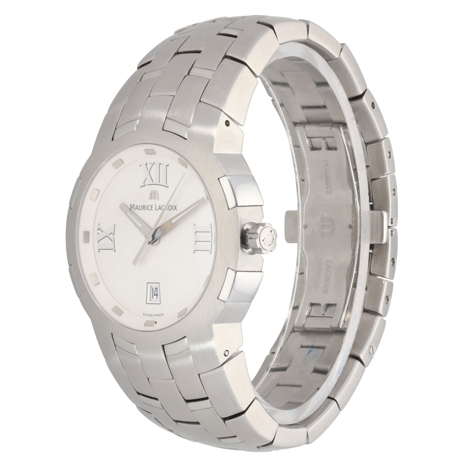 Maurice LacroixMasterpiece MS1017 38mm Stainless Steel Watch