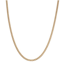 Load image into Gallery viewer, 9ct Gold Curb Chain 24&quot;
