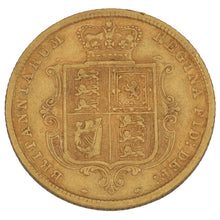Load image into Gallery viewer, 22ct Gold Queen Victoria Half Sovereign Coin 1883
