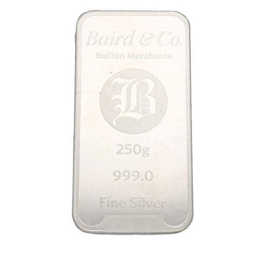 New Fine Silver 250g Silver Bar