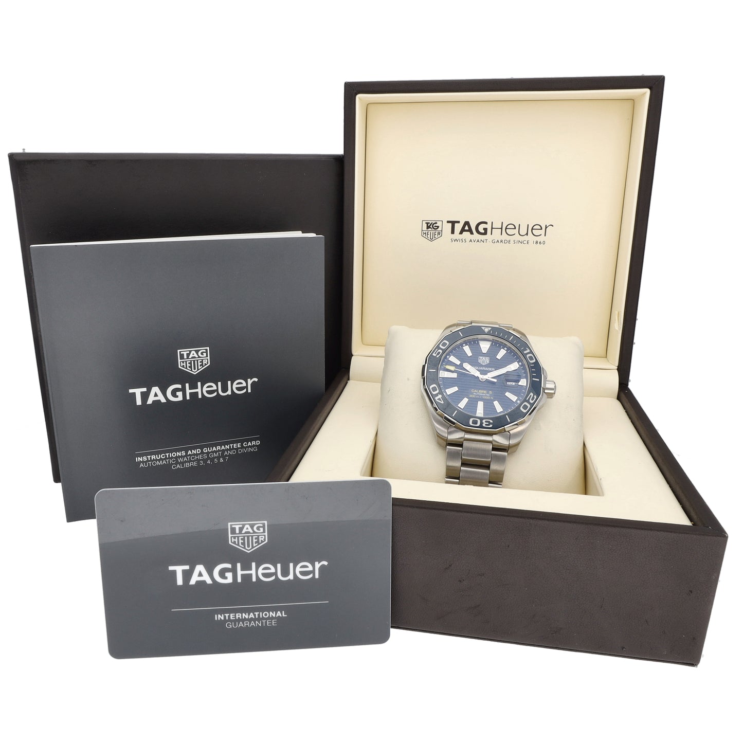 Tag Heuer Aquaracer WAY201B 43mm Stainless Steel Watch