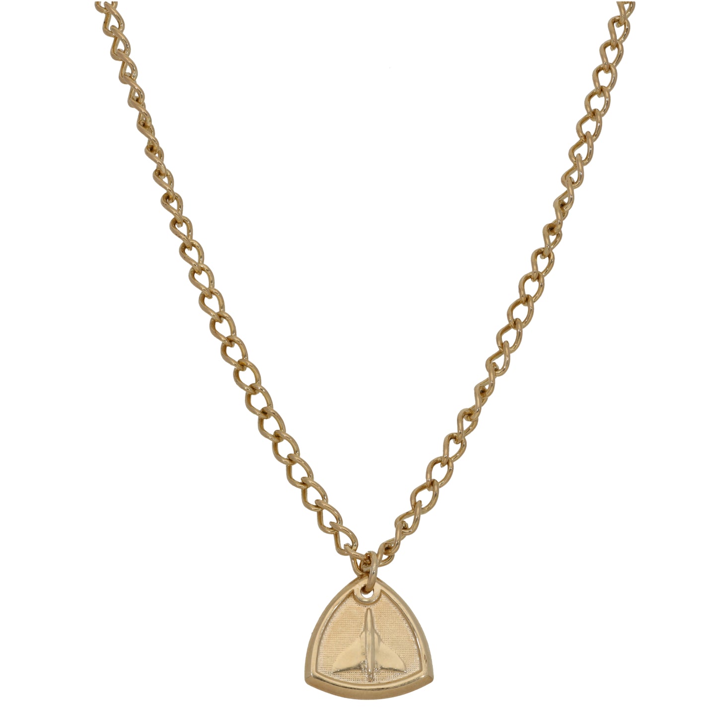 9ct Gold Alternative Pendant With Chain