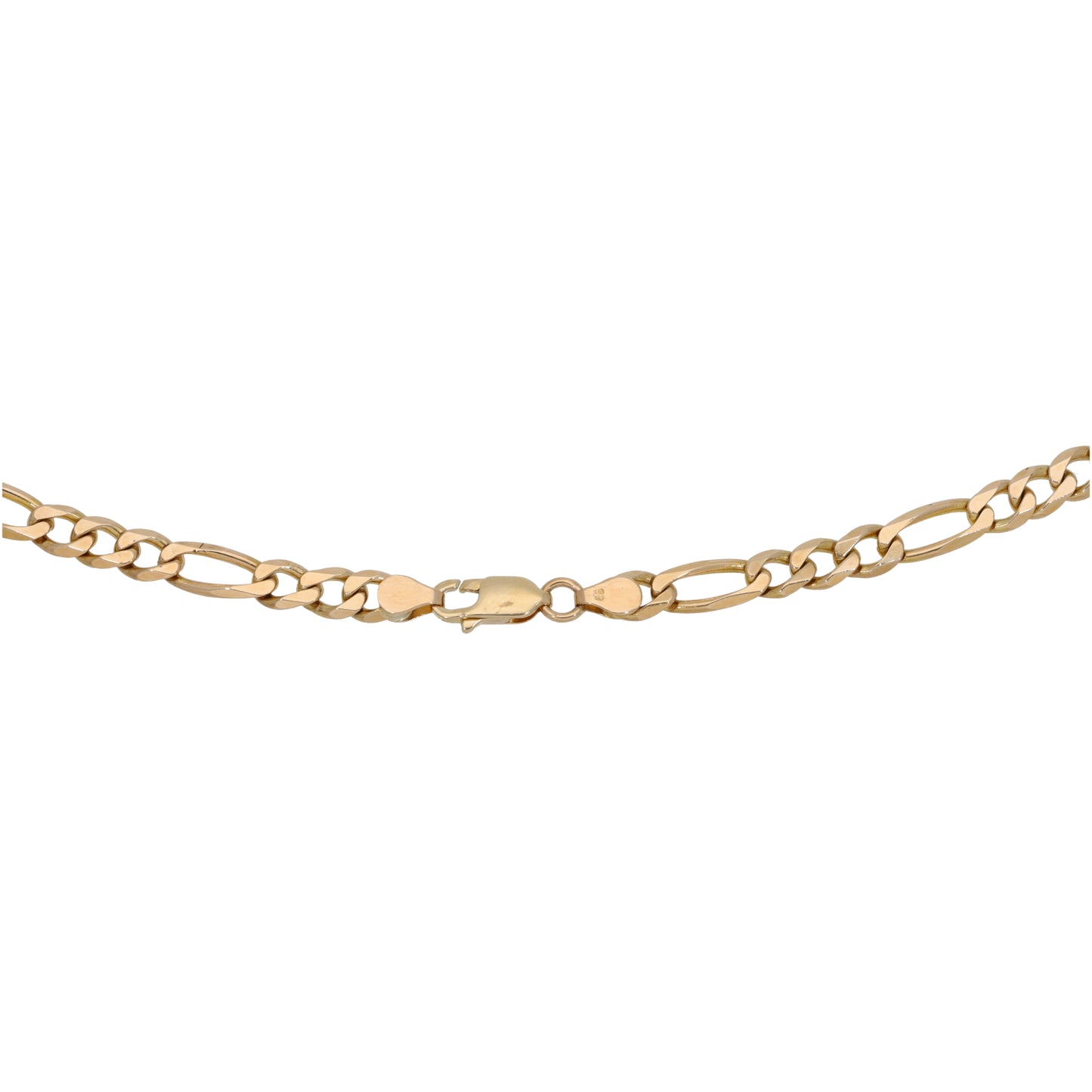 9ct Gold Figaro Chain 22"