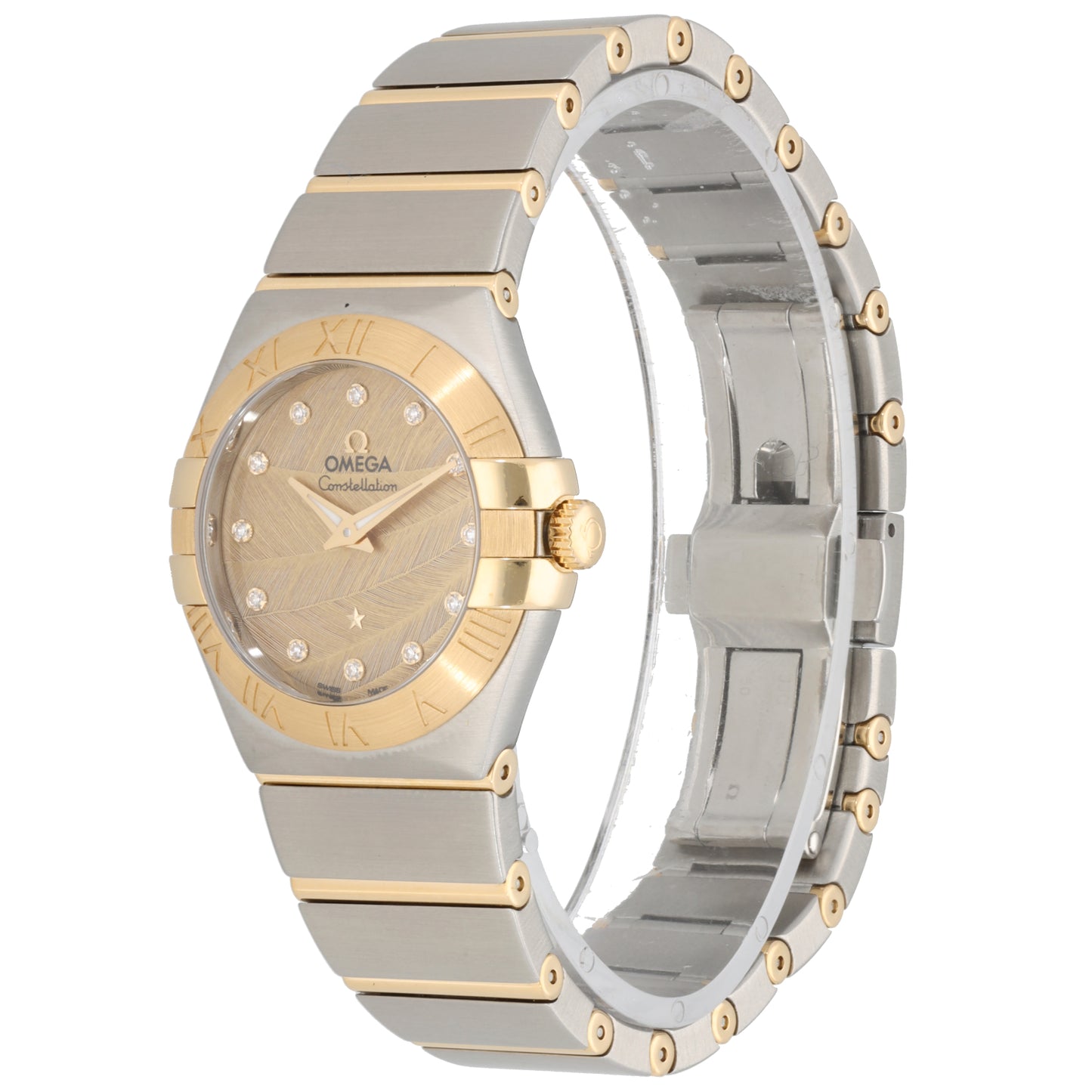 Omega Constellation 123.20.27.60.58.003 28mm Bi-Colour Watch