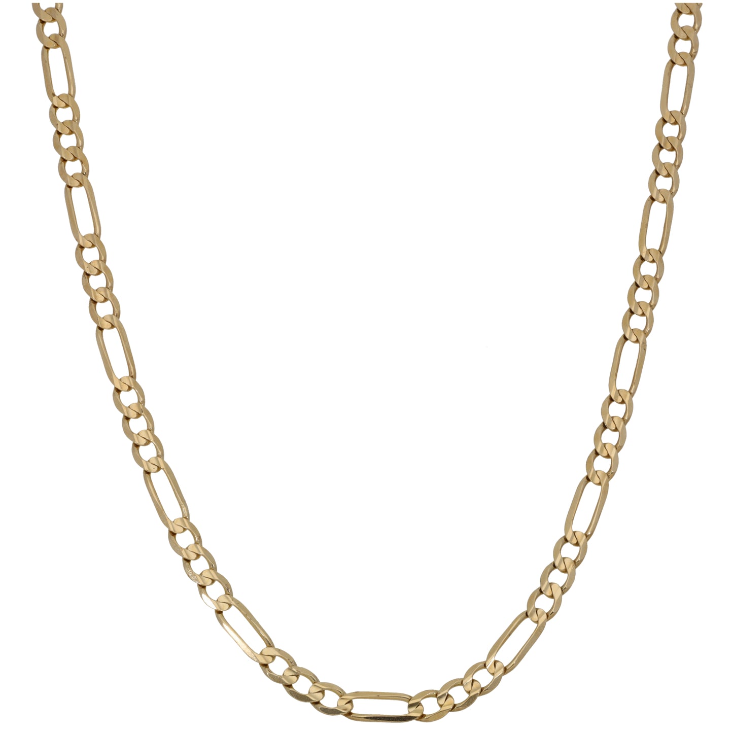 9ct Gold Figaro Chain 24"