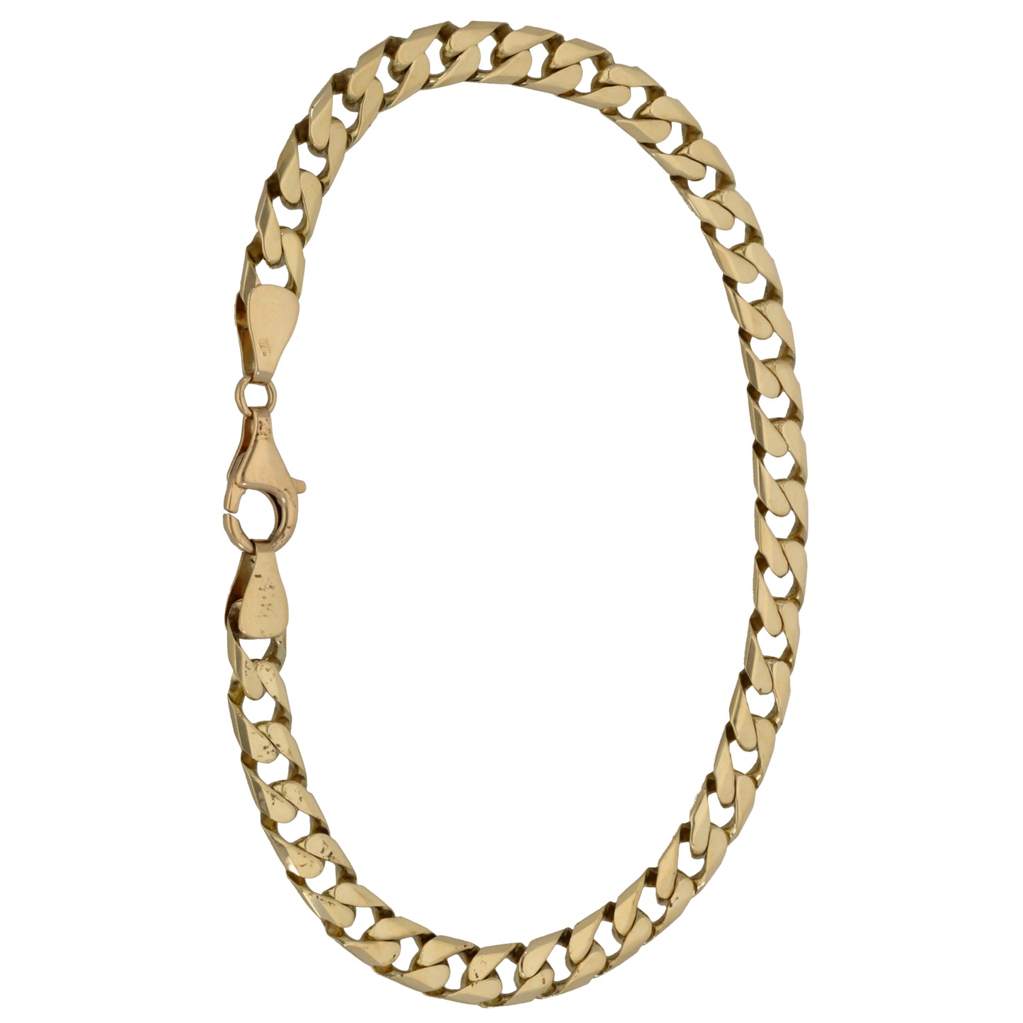 9ct Gold Curb Bracelet