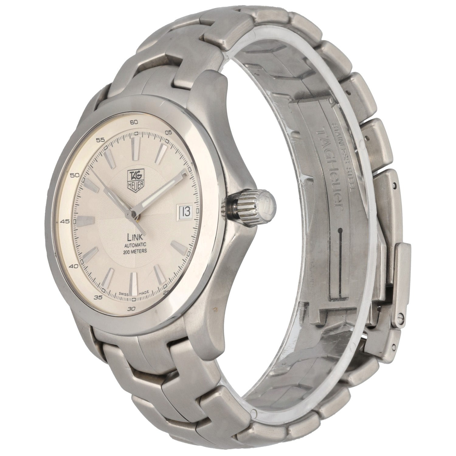 Tag Heuer Link WJF2111 39mm Stainless Steel Watch